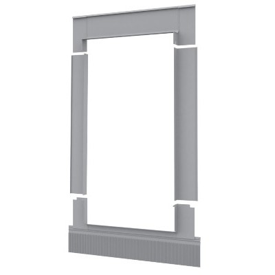 Solin à joint debout Dakea pour toitures en acier M4A 78 cm x 98 cm