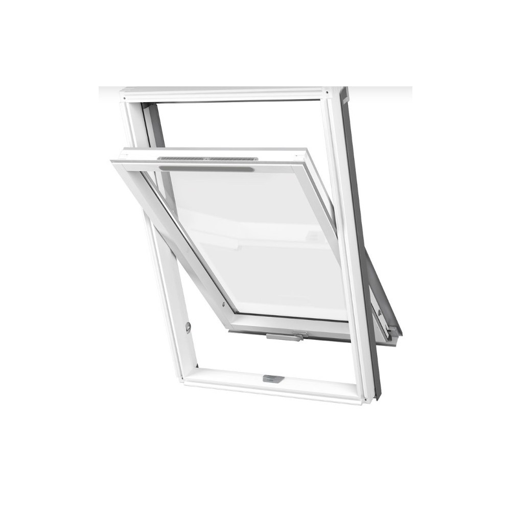 Fenêtre de toit blanche sécurisée M4A 78 cm x 98 cm